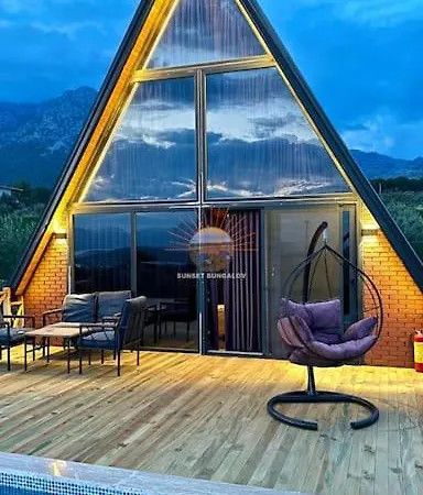 4 Kisilik Mustakil Havuzlu, Sunset Bungalov 2 * Muğla