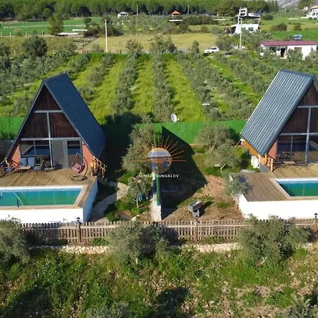 Willa 4 Kisilik Mustakil Havuzlu, Sunset Bungalov 2 Muğla
