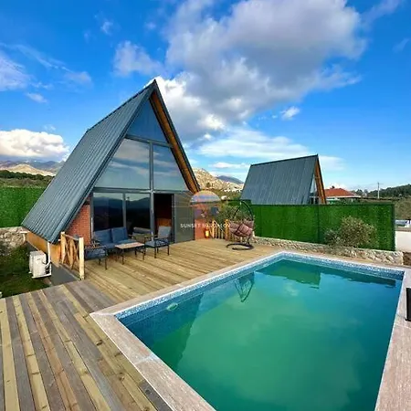 4 Kisilik Mustakil Havuzlu, Sunset Bungalov 2 * Muğla